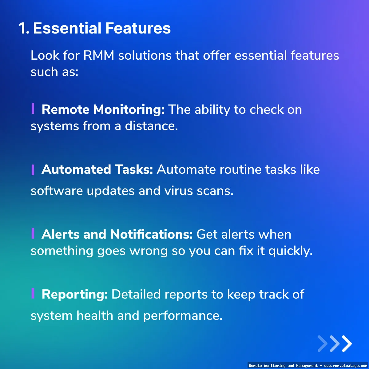 Blockchain Security Monitoring via RMM Solutions.