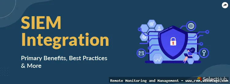 RMM Integration with SIEM cybersecurity