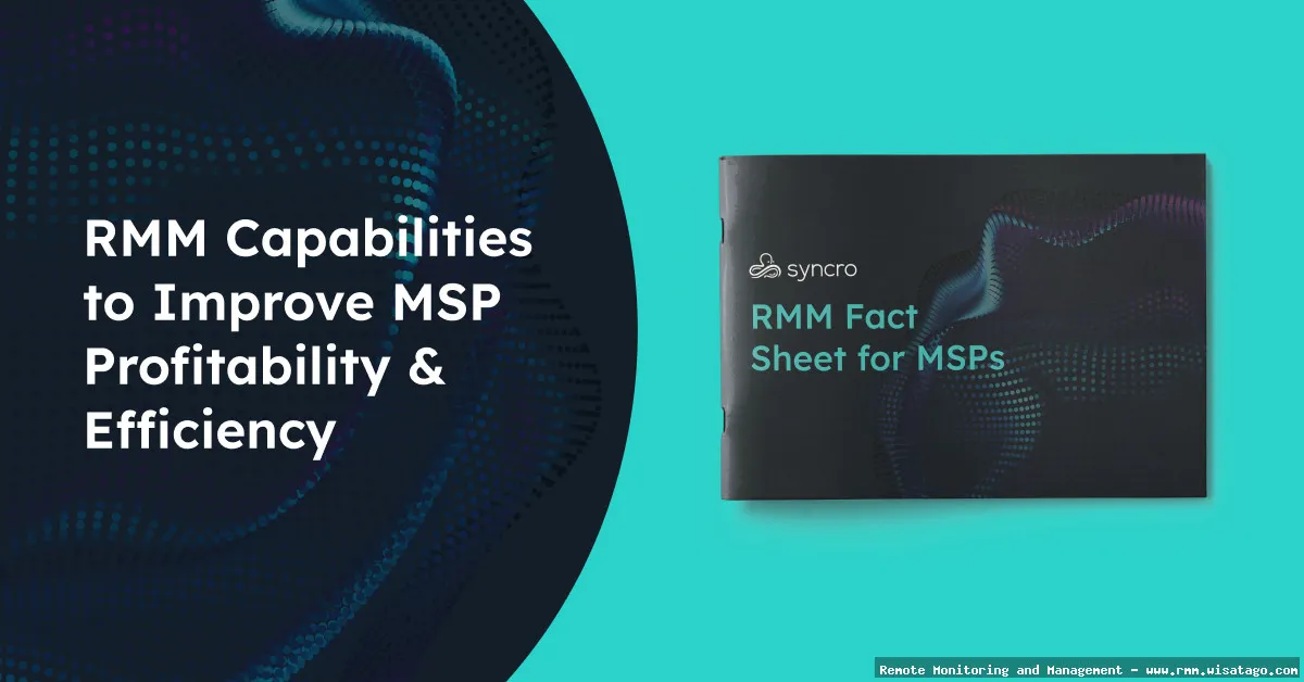 RMM Integration with SIEM cybersecurity.
