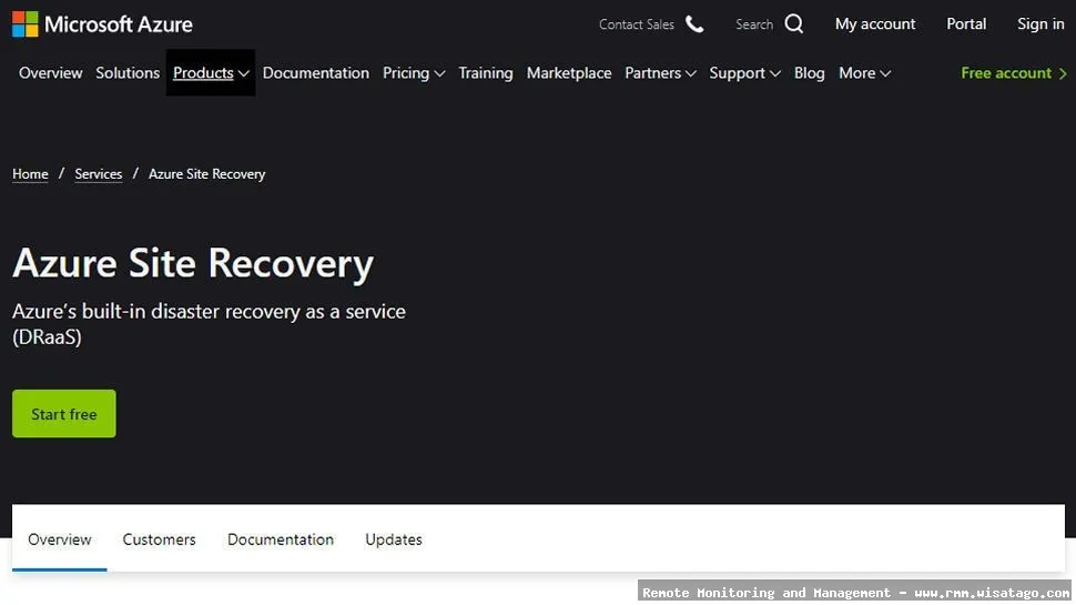 RMM Solutions with Built-in Disaster Recovery.